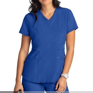 Cherokee infinity royal blue scrub set - used great conditionXS royal blue